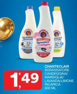 Quick Sisa Chanteclair sgrassatore offerta
