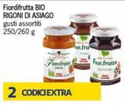 Futura Supermercati Fiordifrutta BIO Rigoni di Asiago offerta