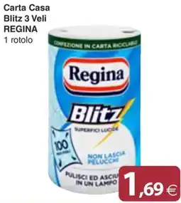 Docks Cash&Carry Carta Casa Blitz 3 Veli Regina offerta
