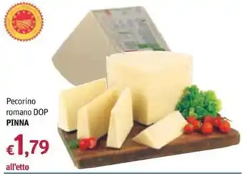 Pecorino romano DOP PINNA