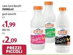 Futura Supermercati Parmalat Latte Zymil Benefit offerta