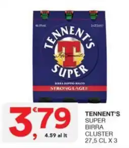 Quick Sisa Tennent's super birra offerta