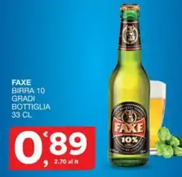 Quick Sisa Faxe birra 10 gradi offerta