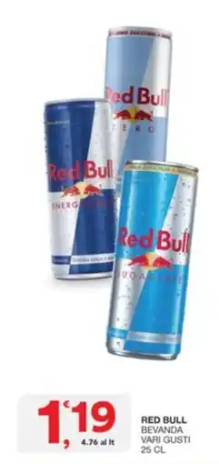 Quick Sisa Red Bull bevanda vari gusti offerta
