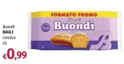 Futura Supermercati Buondì BAULI classico offerta