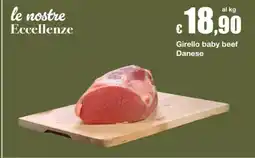 Sì con te Girello baby beef Danese offerta