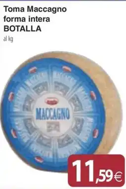 Docks Cash&Carry Toma Maccagno forma intera BOTALLA offerta