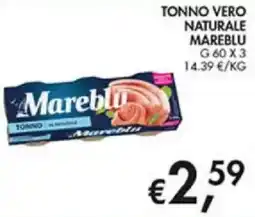Superstore Coal Tonno vero naturale Mareblu offerta