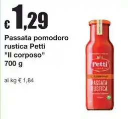 Sì con te Passata pomodoro rustica Petti offerta