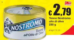 Sì con te Tonno Nostromo all'Olio di Oliva offerta
