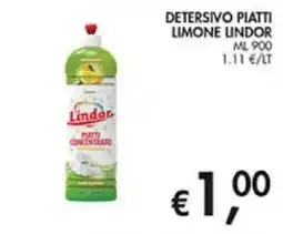 Superstore Coal Detersivo piatti limone Lindor offerta