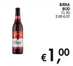 Superstore Coal Birra Bud offerta