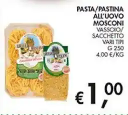 Superstore Coal Pasta all'uovo Mosconi offerta