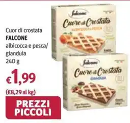 Futura Supermercati Cuore di crostata Falcone gianduia offerta