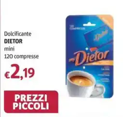 Futura Supermercati Dolcificante Dietor mini offerta