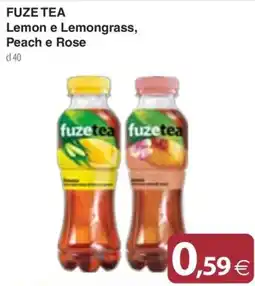 Docks Cash&Carry Fuze Tea Lemon e Lemongrass, Peach e Rose offerta