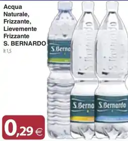 Docks Cash&Carry Acqua Naturale, Frizzante, Lievemente Frizzante S. Bernardo offerta