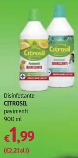 Futura Supermercati Disinfettante Citrosil pavimenti offerta