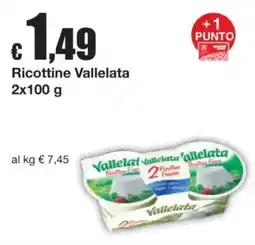 Sì con te Ricottine Vallelata offerta