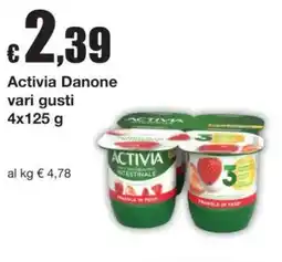 Sì con te Activia Danone offerta
