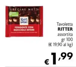 Maxi Supermercati Tavoletta Ritter assortita offerta