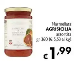 Maxi Supermercati Marmellata Agrisicilia assortita offerta