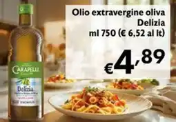 Maxi Supermercati Olio extravergine oliva Delizia offerta
