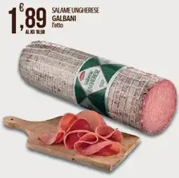 Iper Nonna Isa Salame ungherese Galbani offerta