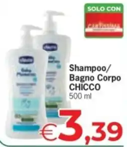 Despar Shampoo/Bagno Corpo Chicco offerta