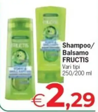 Shampoo/Balsamo FRUCTIS