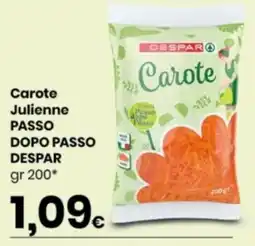 Despar Carote Julienne Passo Dopo Passo Despar offerta