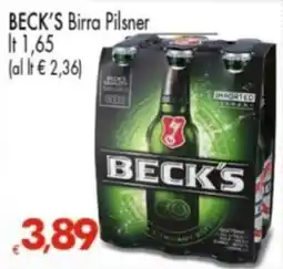 Despar Beck's Birra Pilsner offerta