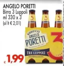 Despar Birra 3 Luppoli Angelo Poretti offerta