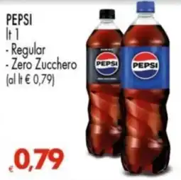 Despar Pepsi Regular Zero Zucchero offerta
