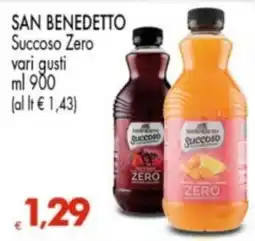 Despar San Benedetto Succoso Zero offerta