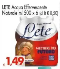 Despar Lete Acqua Effervescente Naturale offerta