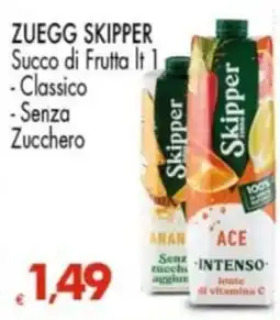 Despar Zuegg Skipper Succo di Frutta offerta