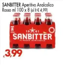Despar Sanbitter Aperitivo Analcolico Rosso offerta