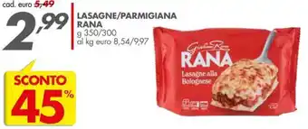 Lasagne alla Bolognese Rana
