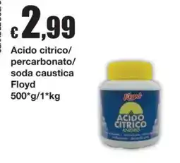 Sì con te Acido citrico Floyd offerta