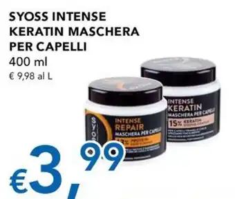 Syoss intense keratin maschera per capelli
