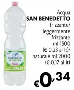 Maxi Family Acqua San Benedetto offerta
