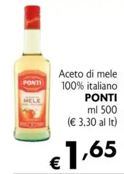 Maxi Family Aceto di mele Ponti offerta