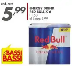Italmark Energy drink Red Bull offerta