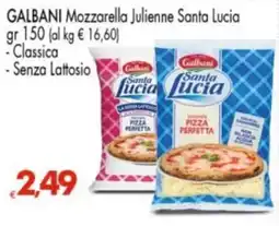 Despar Galbani Mozzarella Julienne Santa Lucia offerta