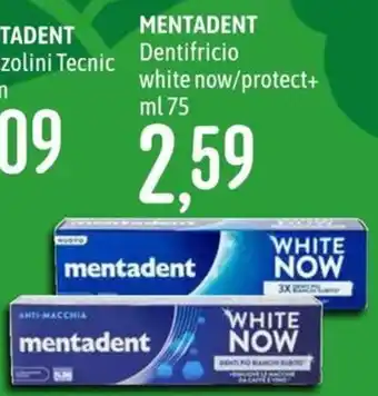 Mentadent dentifricio white now