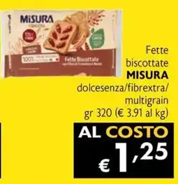 Maxi Family Fette biscottate Misura offerta