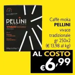 Maxi Family Caffè moka Pellini vivace tradizionale offerta