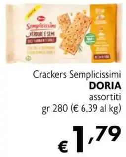Maxi Family Crackers Semplicissimi DORIA offerta