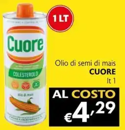 Maxi Family Olio di semi di mais Cuore offerta